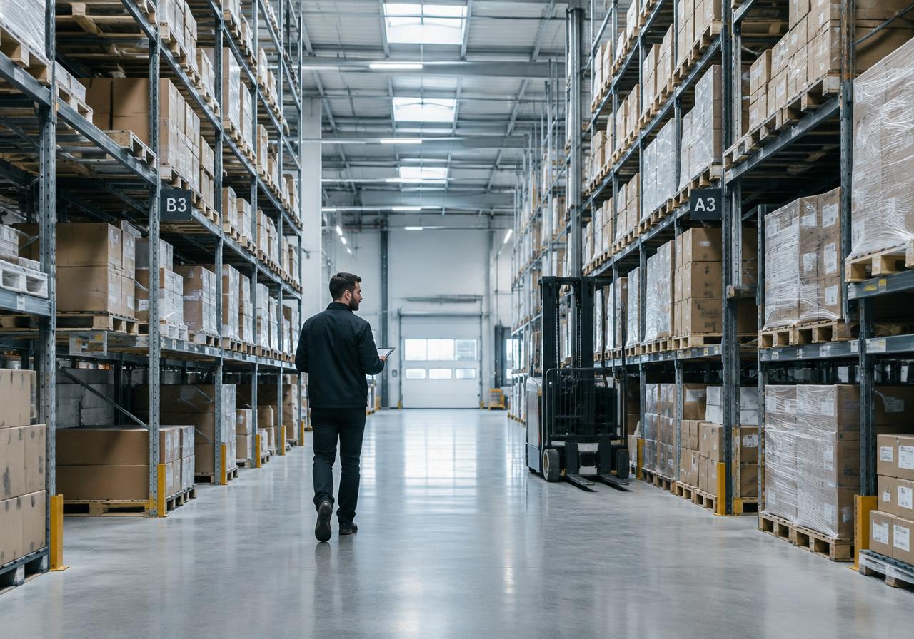 Fabricantes, distribuidores y logística.